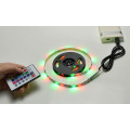 Luz de tira do diodo emissor de luz do RGB da fonte de alimentação da CC 5V USB de SMD 5050 para a iluminação do fundo da tevê